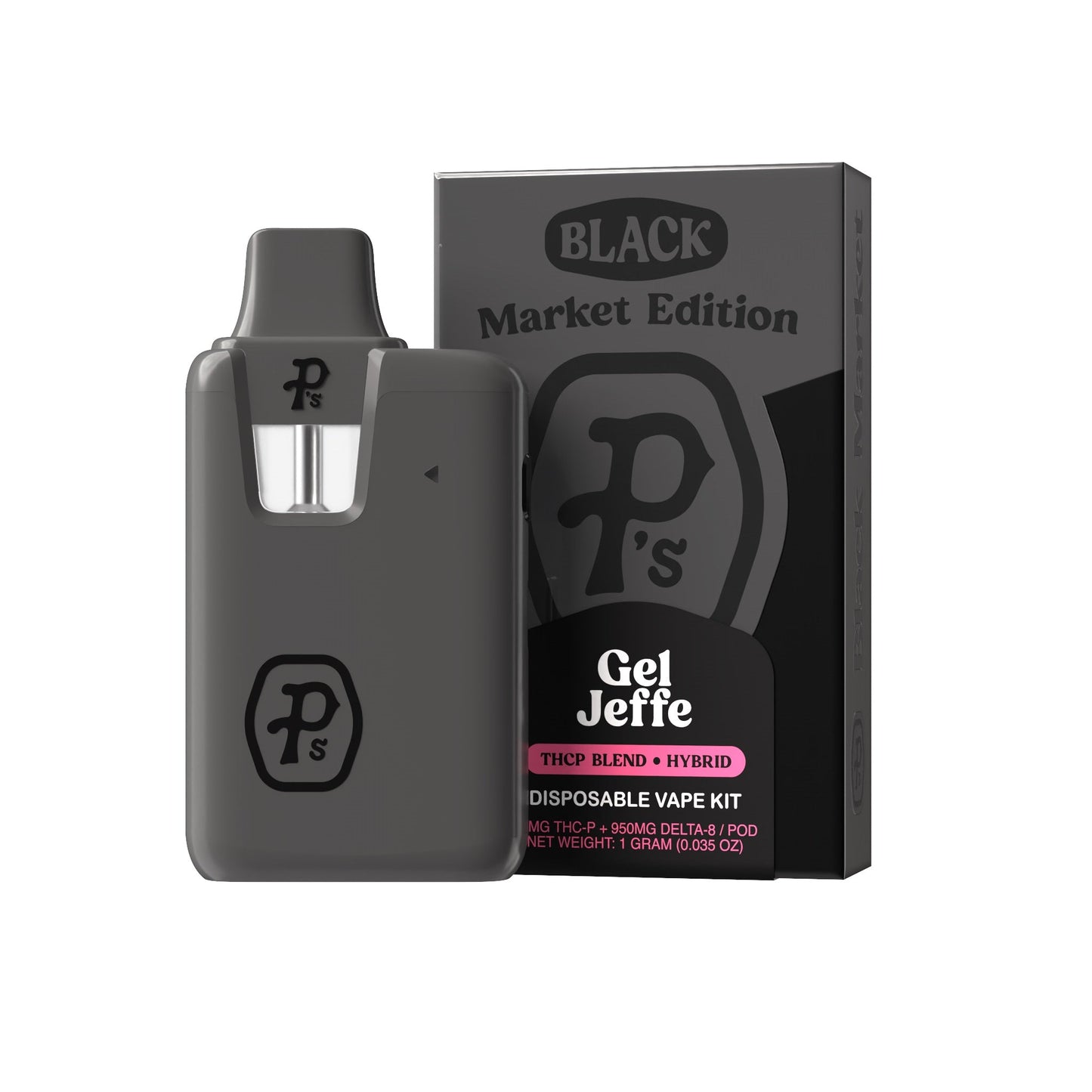 Ps Black Market Vaporizer Starter Kit Gel Jeffe THCP Starter Kit