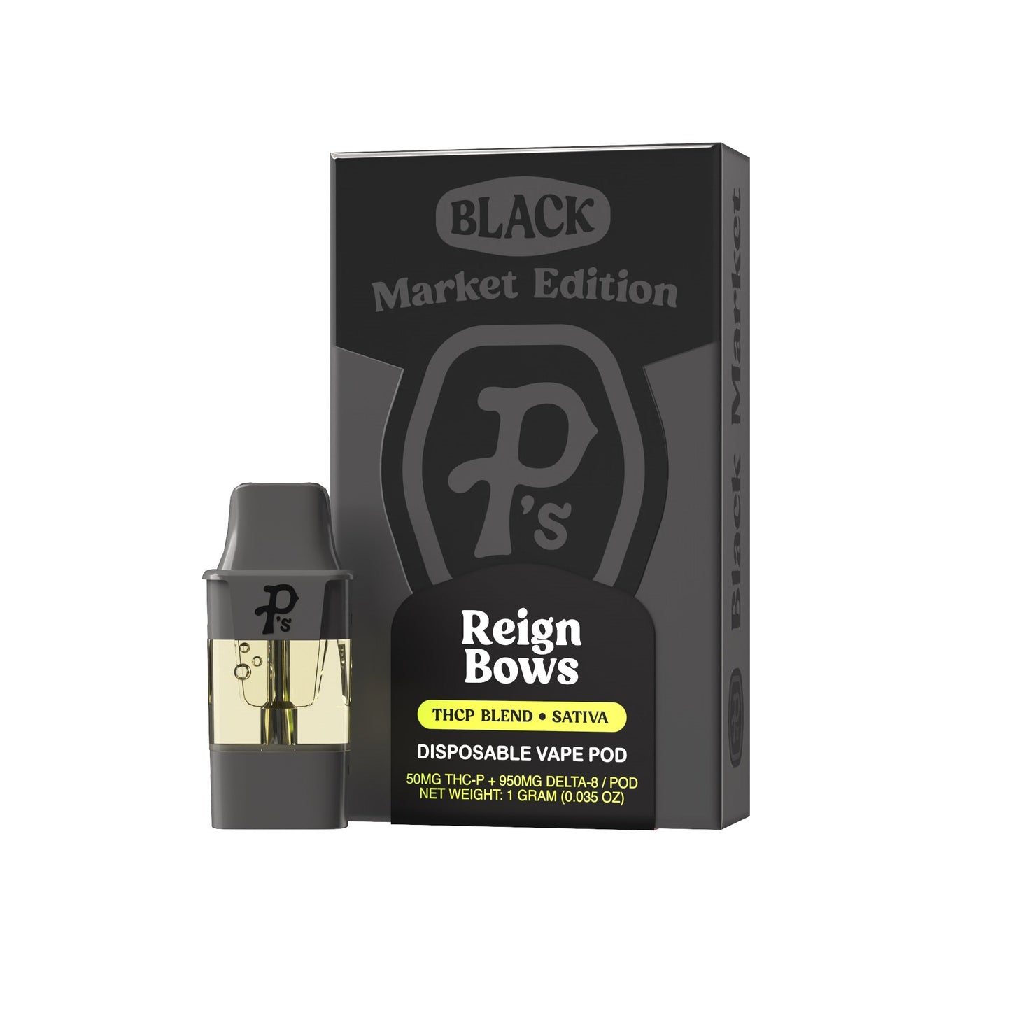 Ps Black Market Vaporizer Starter Kit Reign Bows Pod Refill