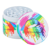 Pucker Up Grinder - 50mm Rainbow Drip