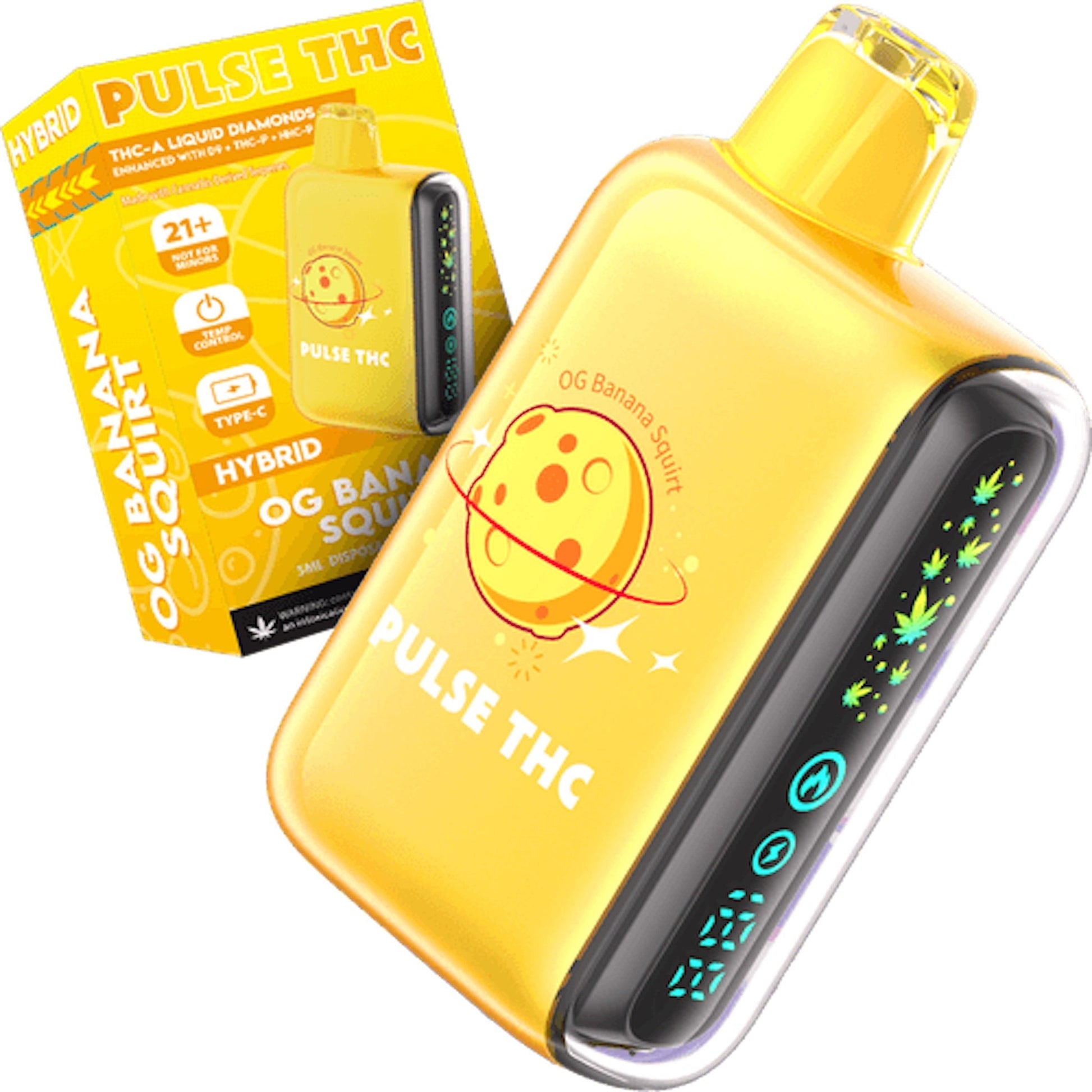 Pulse 5g THCA Liquid Diamonds Vape | High Potency THC-P & Delta 8 - Everything 420 Pulse 5g THCA Liquid Diamonds Vape | High Potency THC-P & Delta 8 - Everything 420