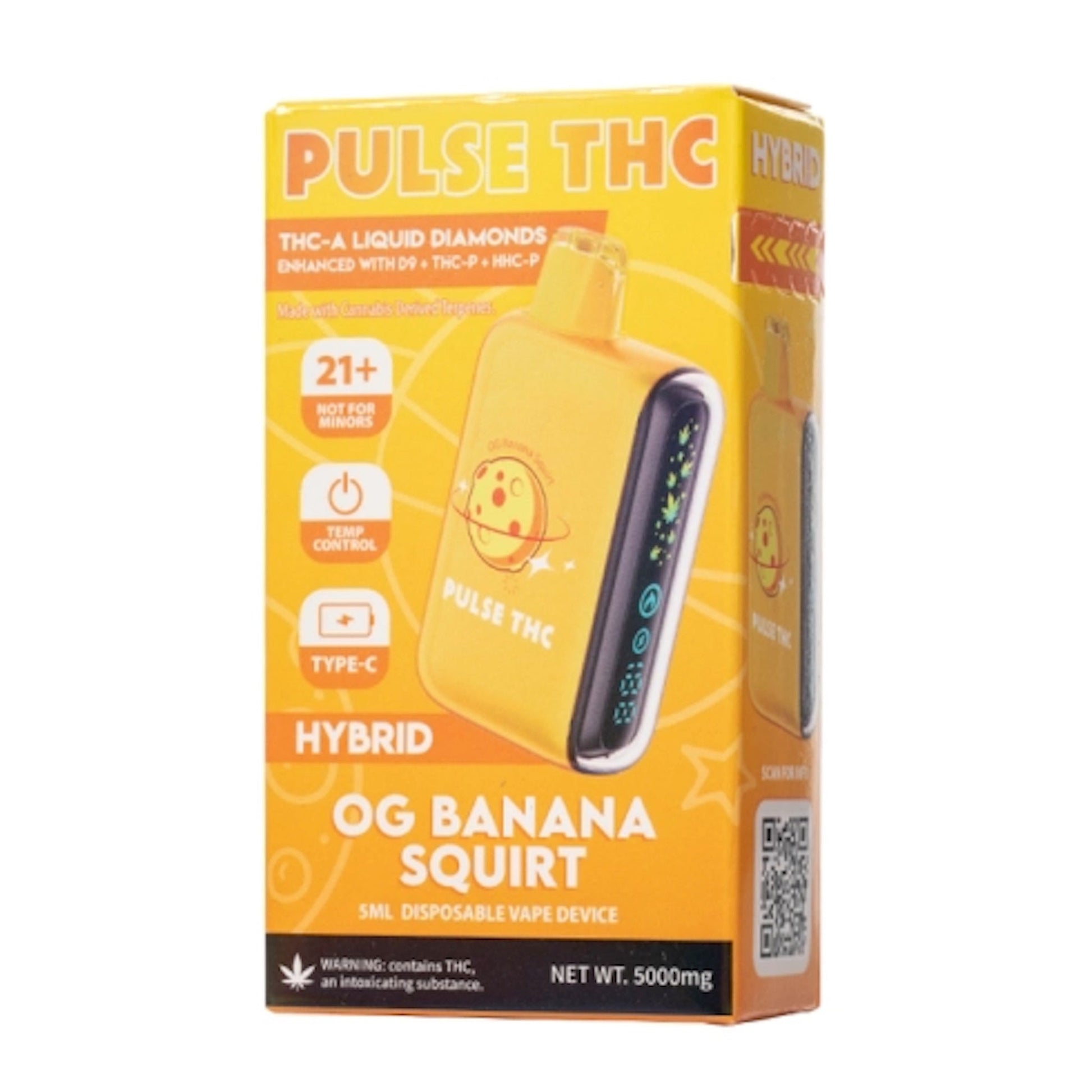 Pulse 5g THCA Liquid Diamonds Vape | High Potency THC-P & Delta 8 - Everything 420 Pulse 5g THCA Liquid Diamonds Vape | High Potency THC-P & Delta 8 - Everything 420