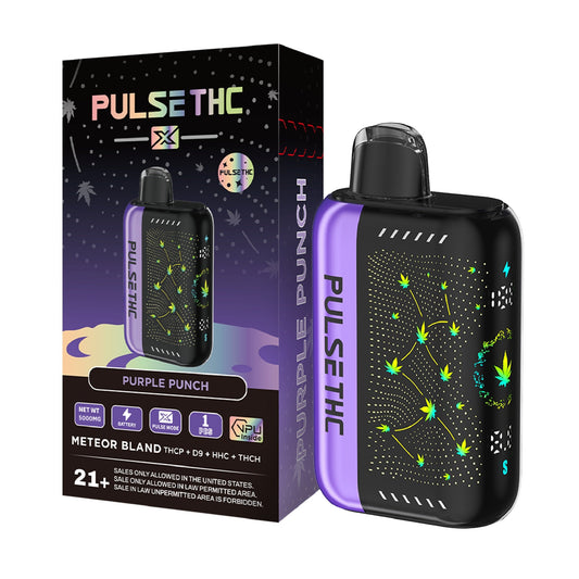 Pulse THC X Vaporizer - 5000mg Purple Punch