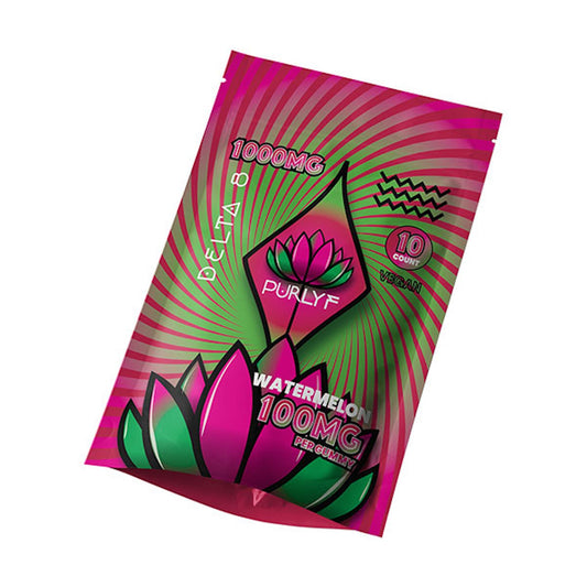 Purlyf Delta 8 Gummies - 1000mg 1 / Watermelon