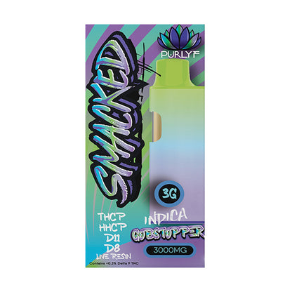 Purlyf Smacked Live Resin Vaporizer - 3000mg Gobstopper