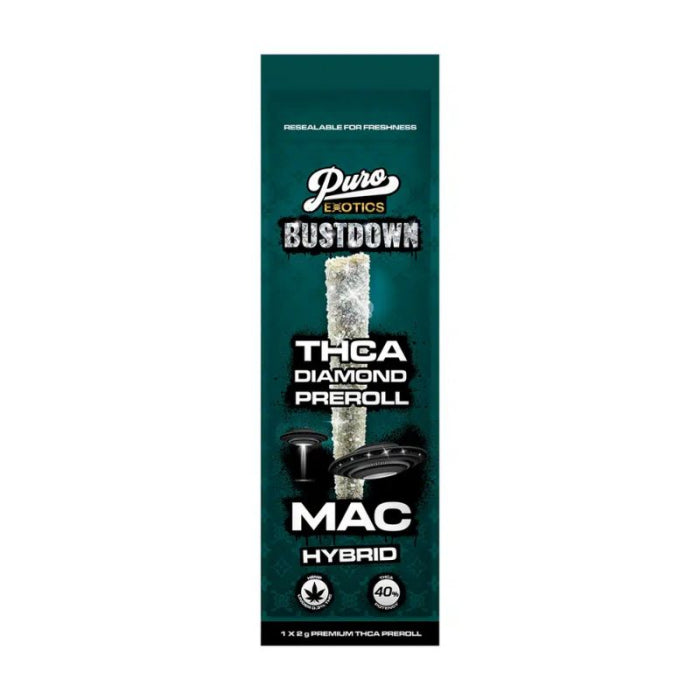 Puro Bust Down THC-A Pre-Rolls - 2000mg Mac (H) / 1 Pack