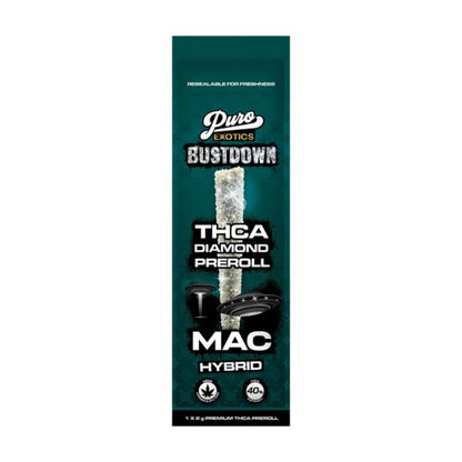 Puro Bust Down THC-A Pre-Rolls - 2000mg Mac (H) / 1 Pack