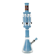 Quadruple Helix Glyco Chill Bong - 23in Blue