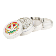 Rasta Leaf Grinder - 52mm