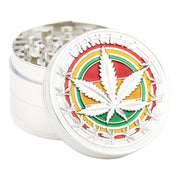 Rasta Leaf Grinder - 52mm