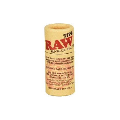 RAW Pre-Rolled Rose Tip - 6ct