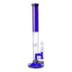 ROOR Tech Fixed Straight Tube Bong - 18in Blue