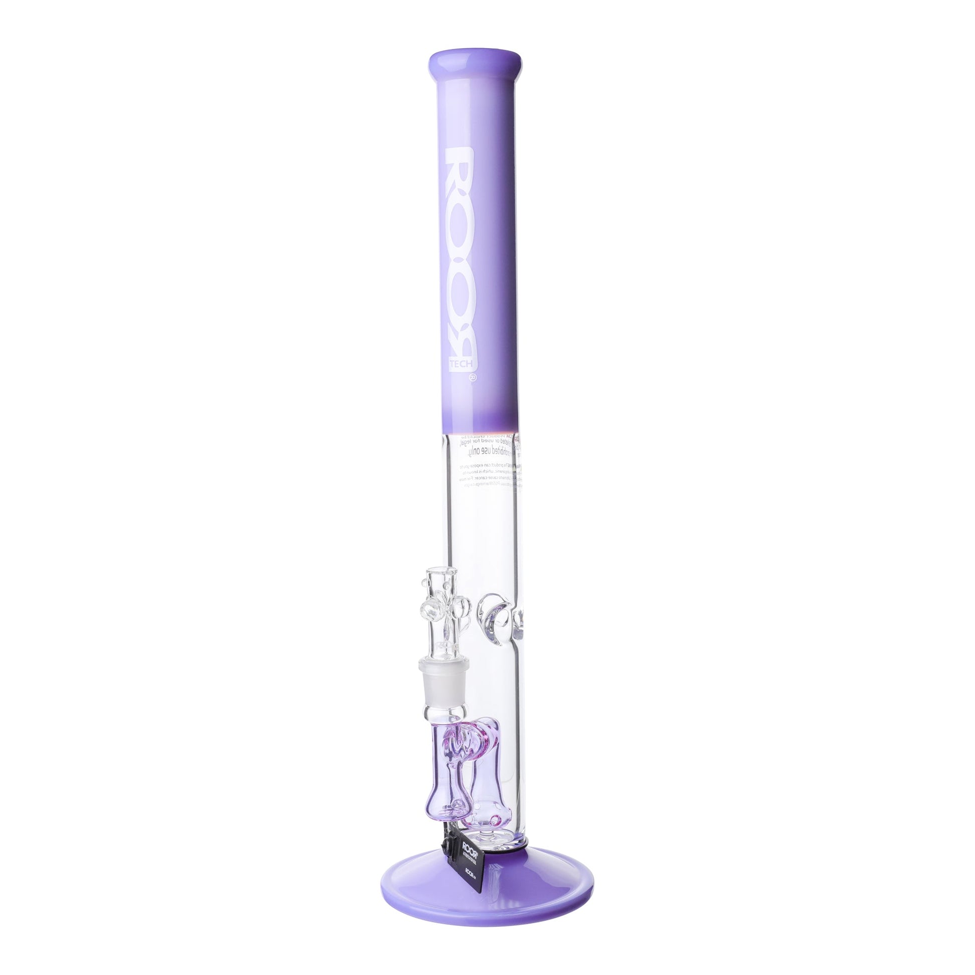 ROOR Tech Fixed Straight Tube Bong - 18in