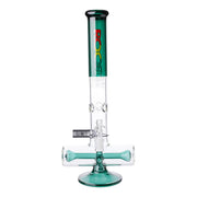 ROOR Tech Inline Perc Bong - 18in Teal