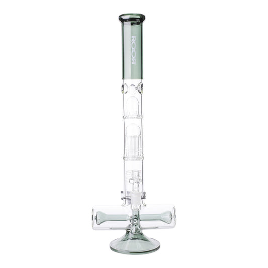 ROOR Tech Tree Perc Inline Bong - 18in Black