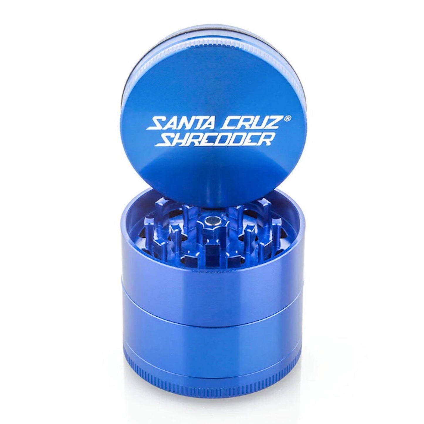 Santa Cruz Shredder 4 Piece Grinder - 55mm Blue