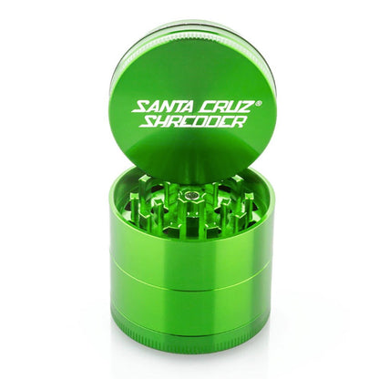 Santa Cruz Shredder 4 Piece Grinder - 55mm Green