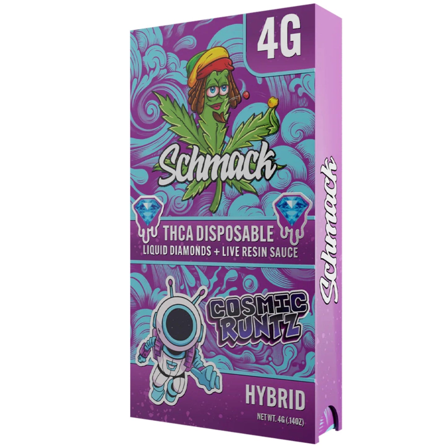 Schmack THC-A Vaporizer - 4000mg Cosmic Runtz (H)