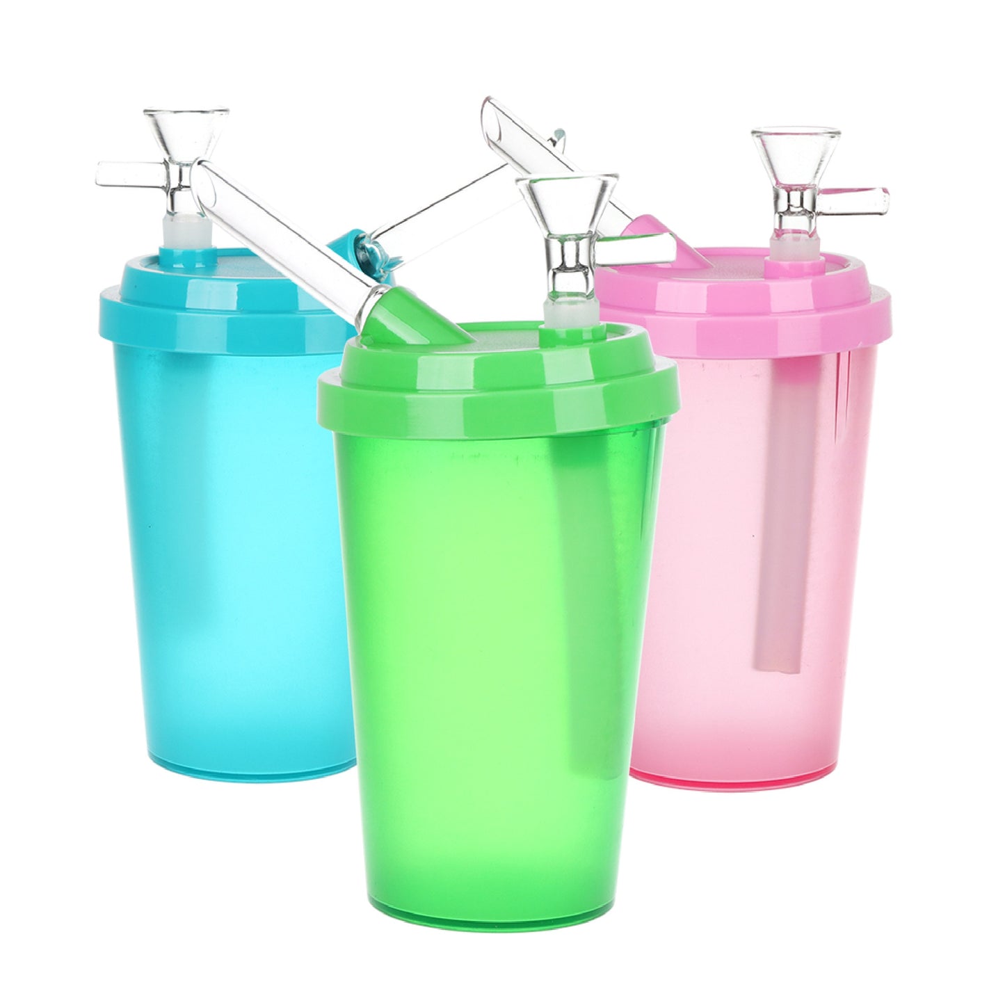 Secret Sip Coffee Cup Acrylic Bubbler - 7in