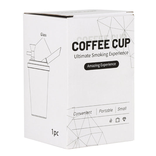 Secret Sip Coffee Cup Acrylic Bubbler - 7in