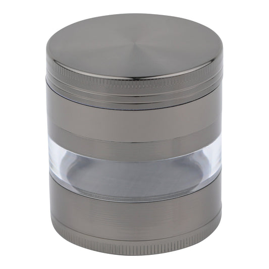 See Through Grinder - 52mm Grey