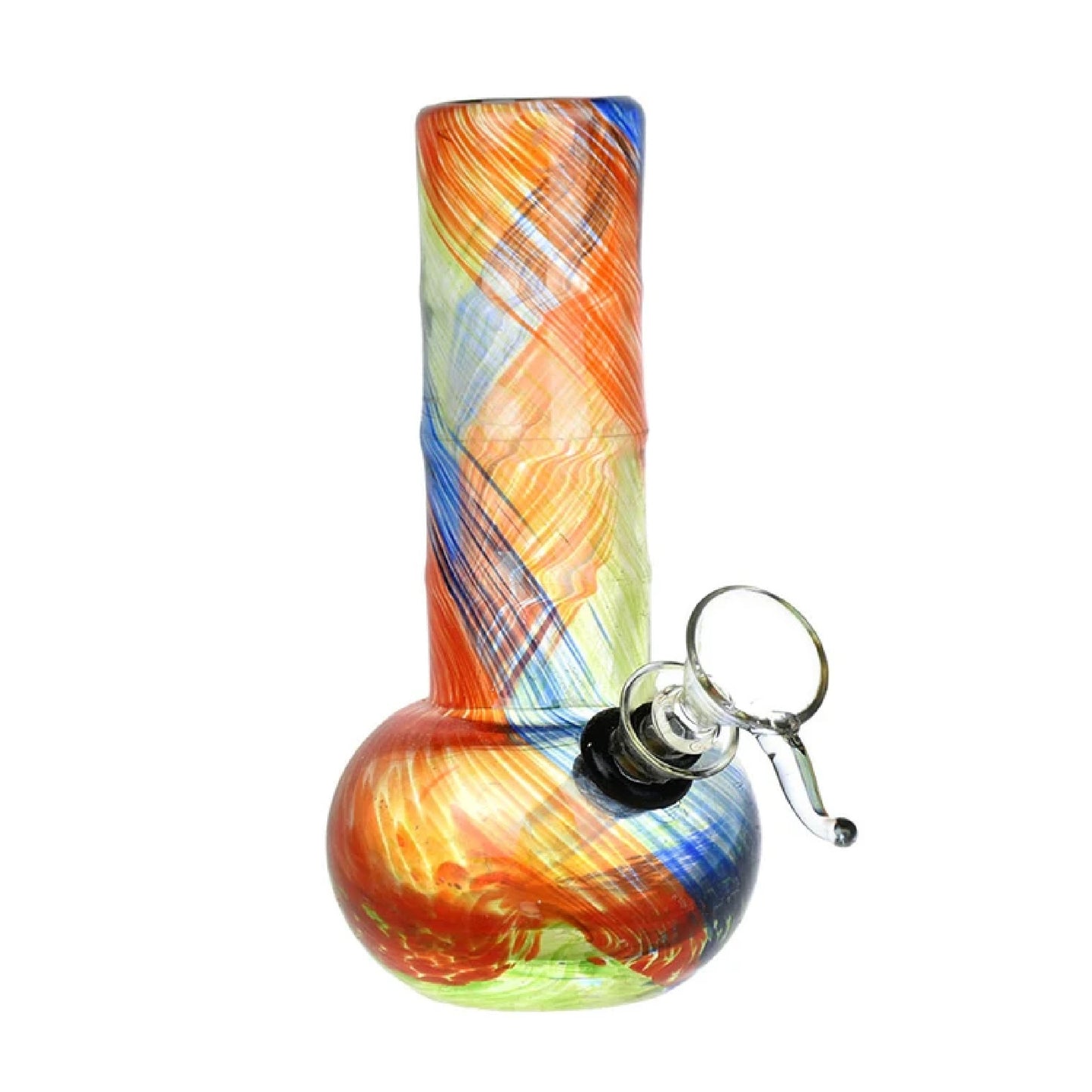 SeshGear Celebrate Joy Soft Glass Bong - 6in