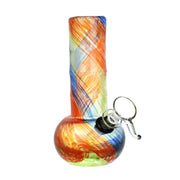 SeshGear Celebrate Joy Soft Glass Bong - 6in