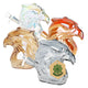 SeshGear Eagle Eye Electroplated Bubbler- 4.75in