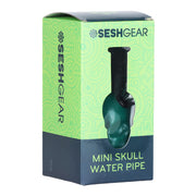 SeshGear Pastel Skull Glass Bong- 6in