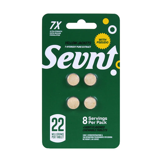 Sevn Tabs 7-Hydroxy Green Giant Tablets - 88mg (4ct)