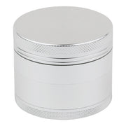 Shiny 4 Piece Grinder - 53mm Silver