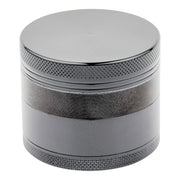 Shiny 4 Piece Grinder - 53mm Black