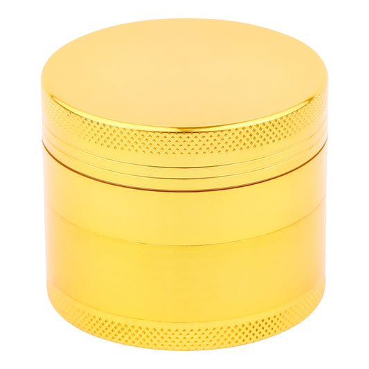 Shiny 4 Piece Grinder - 53mm Gold