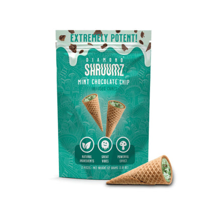 Shruumz Magical Mushroom Cones Mint Chip