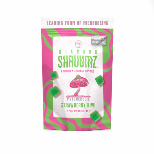 Shruumz Magical Mushroom Strawberry Kiwi Gummies