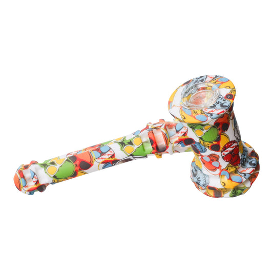 Silicone Cartoon Bubbler - 7in