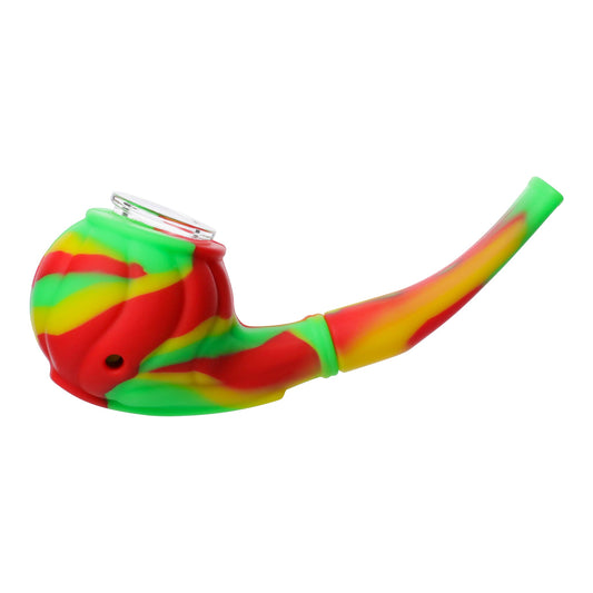 Silicone Detective Pipe - 6in Rasta