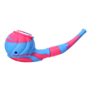 Silicone Detective Pipe - 6in Pink