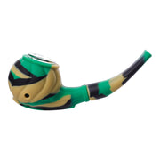 Silicone Detective Pipe - 6in Camo