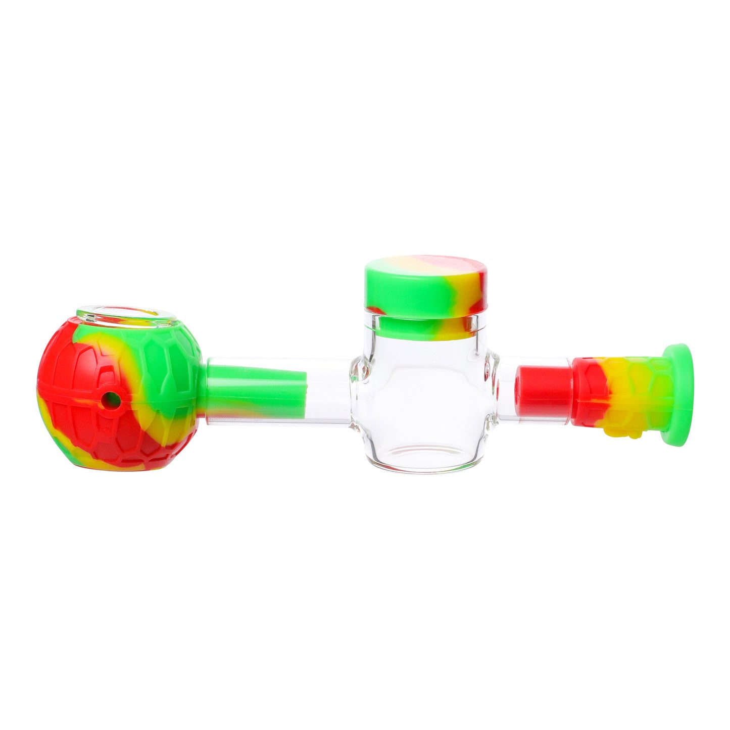 Silicone Pipe of All Trades - 6in Rasta