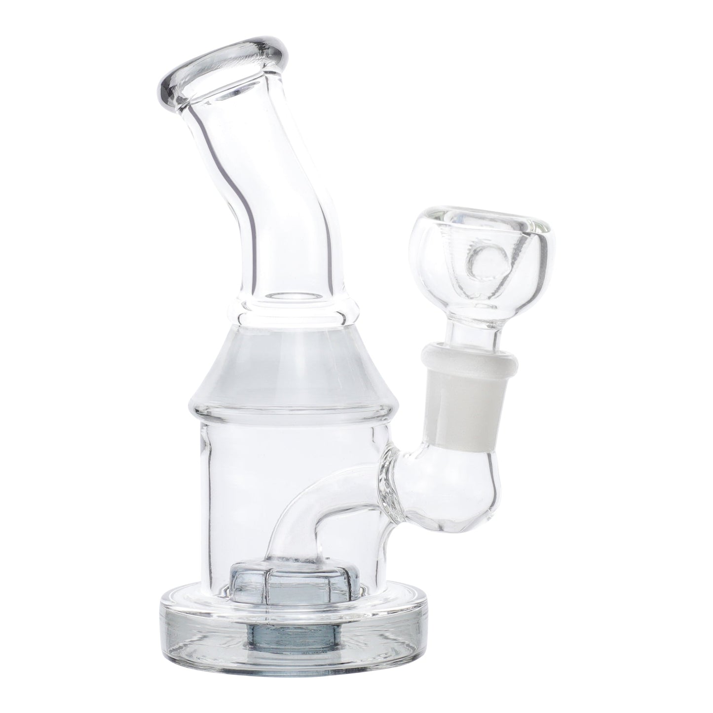 Silver Matrix Mini Bong - 5in