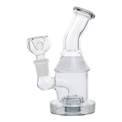 Silver Matrix Mini Bong - 5in