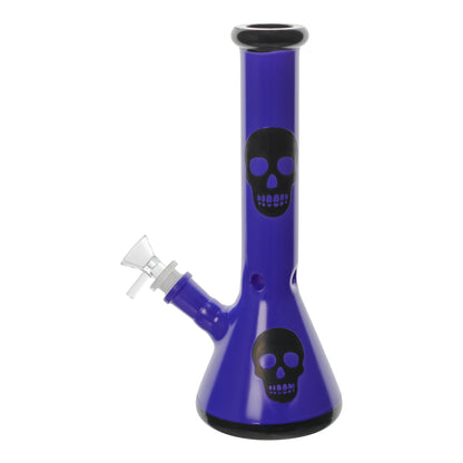 Skeletal Beaker Bong - 10in