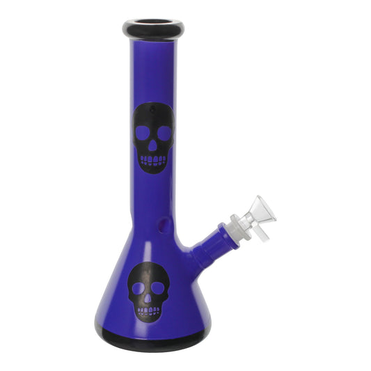 Skeletal Beaker Bong - 10in