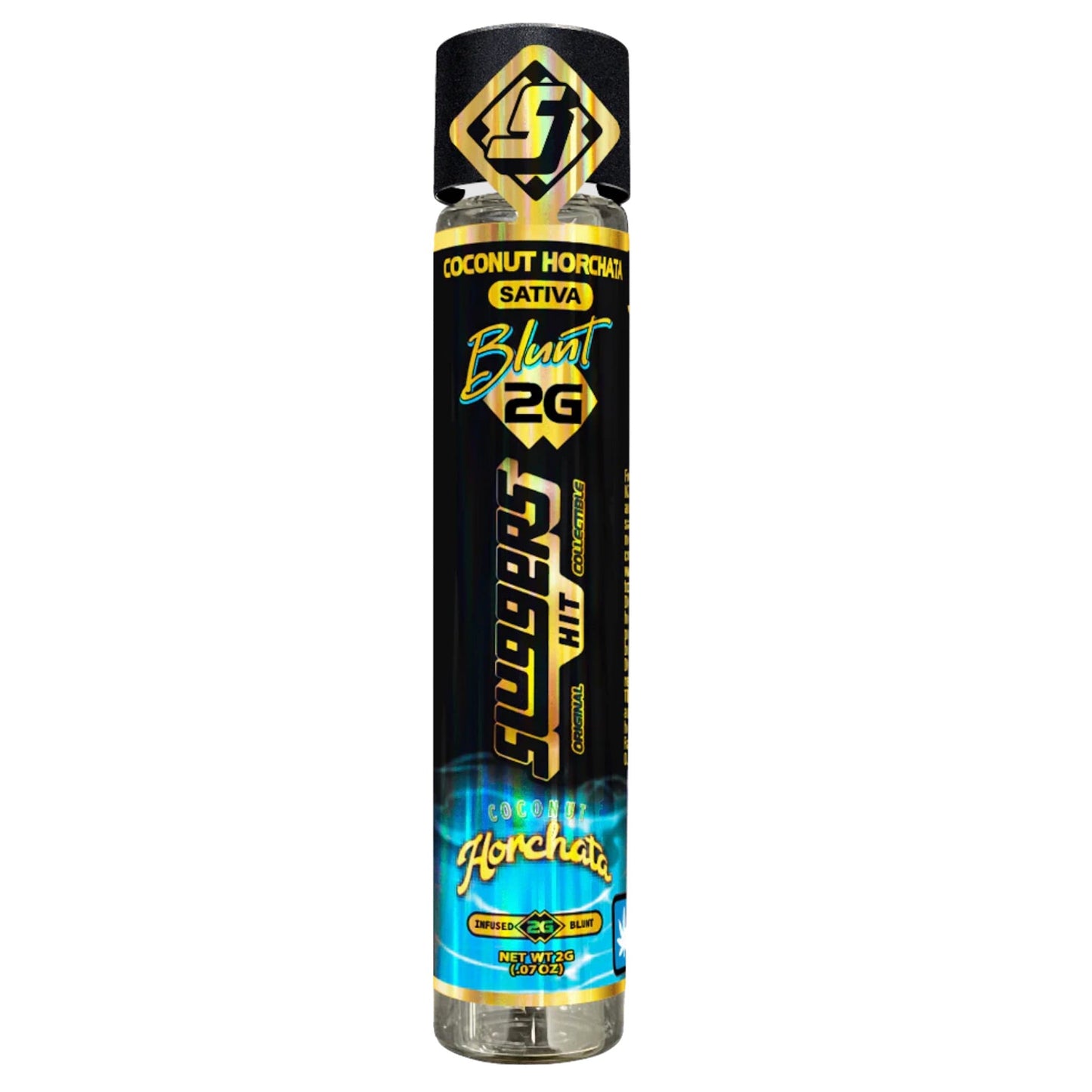 Sluggers Hit Infused THC-A Blunt - 2g Coconut Horchata (H)