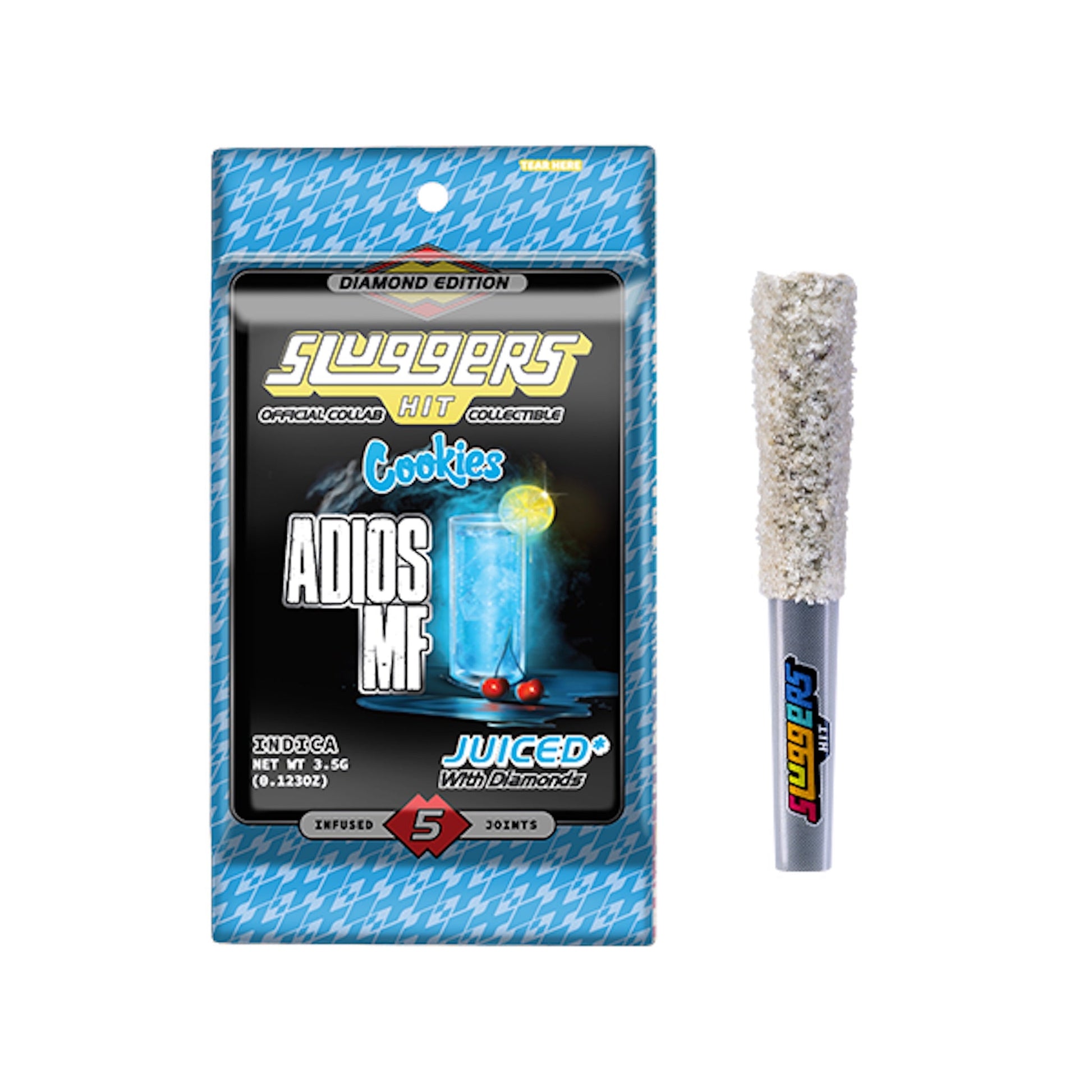 Sluggers Hit Juiced Official Collab THC-A Pre Rolls - 3.5g (5ct)