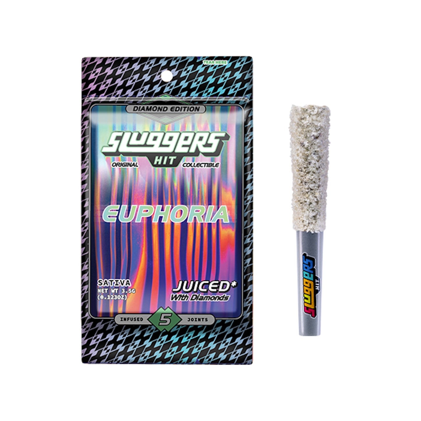 Sluggers Hit Juiced Original THC-A Pre Rolls - 3.5g (5ct) - Everything 420 Sluggers Hit Juiced Original THC-A Pre Rolls - 3.5g (5ct) - Everything 420