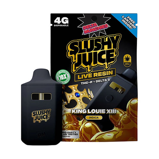 Slush Juice Delta 8 + THC-P Vaporizer - 4000mg Louie XIII (I)