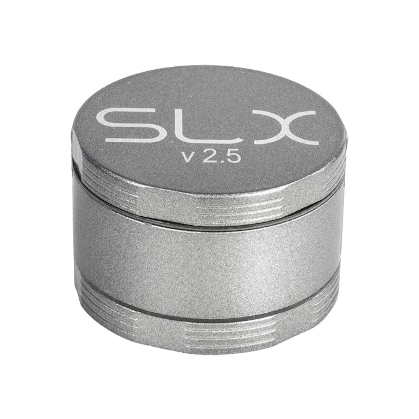 SLX Ceramic Coated 4 Piece Grinder - 53mm Silver