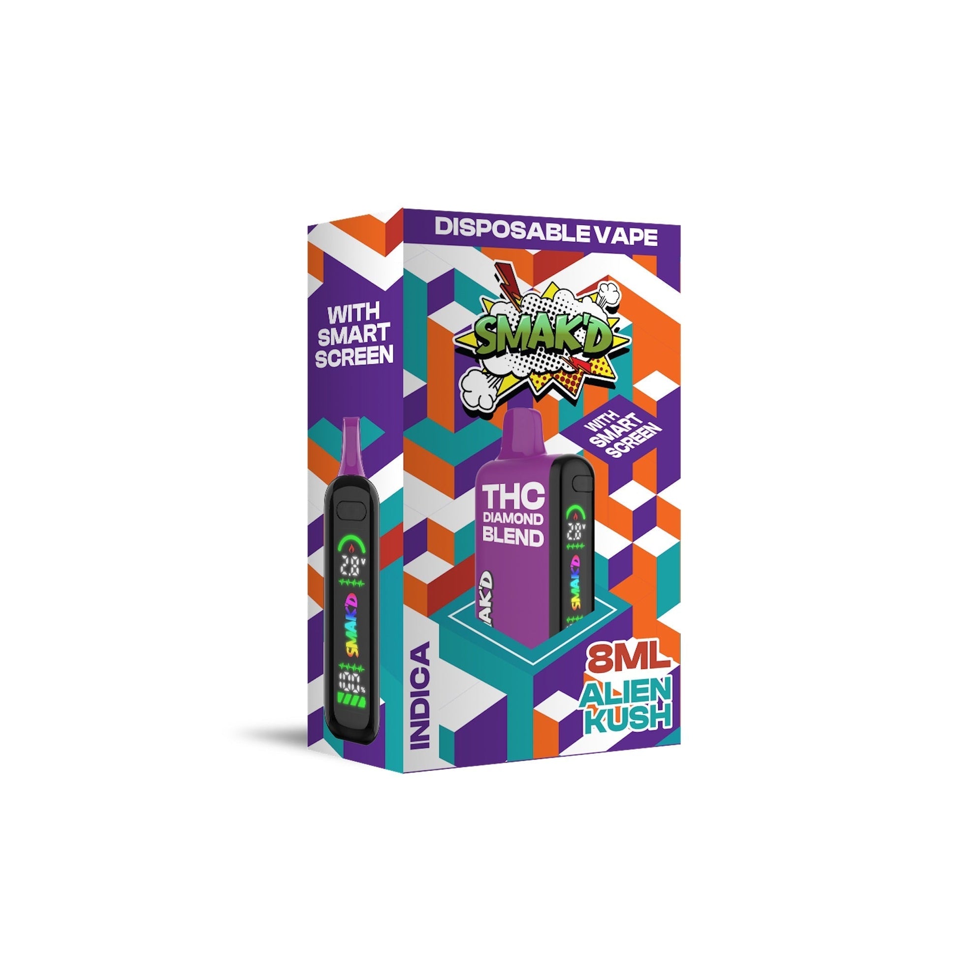 Smakd Diamond Blend THC-A Vaporizer - 8000mg - Everything 420 Smakd Diamond Blend THC-A Vaporizer - 8000mg - Everything 420