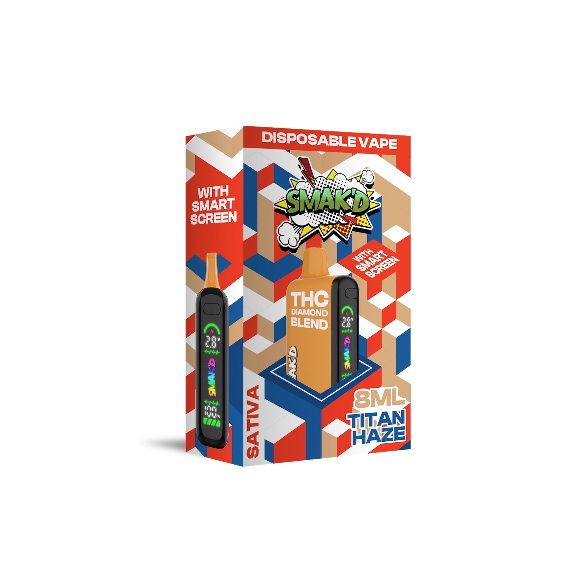 Smakd Diamond Blend THC-A Vaporizer - 8000mg - Everything 420 Smakd Diamond Blend THC-A Vaporizer - 8000mg - Everything 420